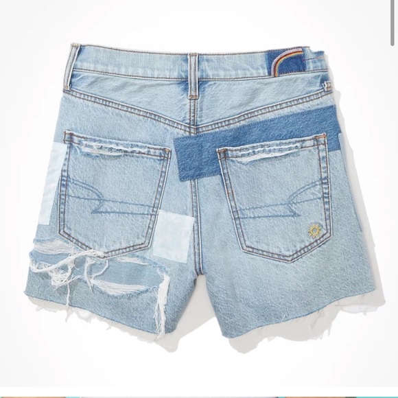 American Eagle 90s Pride Highest Rise Boyfriend Jean Shorts - Picture 4 of 7